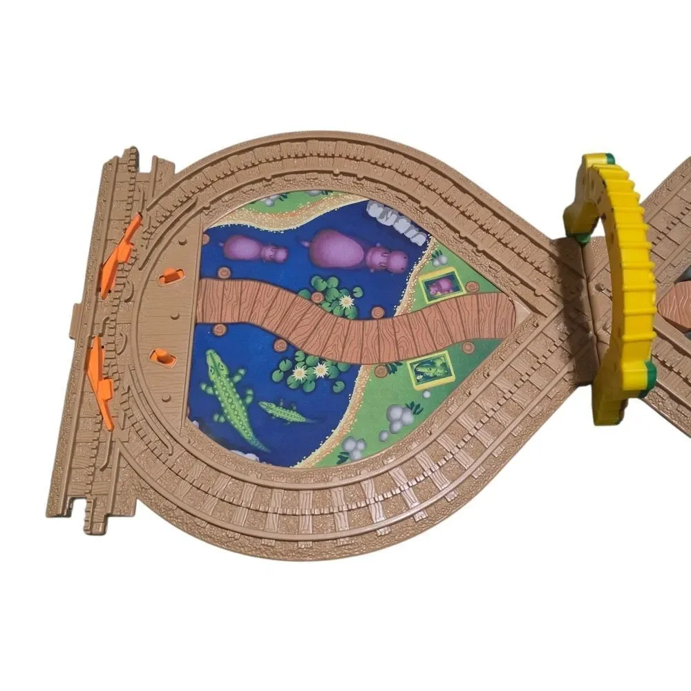 Colorful Portable Train Track Playset